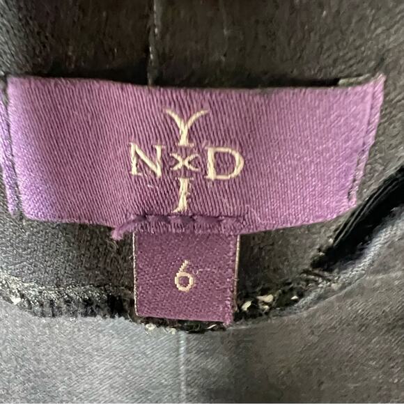 NYDJ black Missi cut lift and tuck technology skinny jeans jeggings 6 B135 - Picture 2 of 4